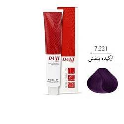 رنگ مو بدون آمونیاک ارکیده وحشی 7/221دنی وان 100 میل